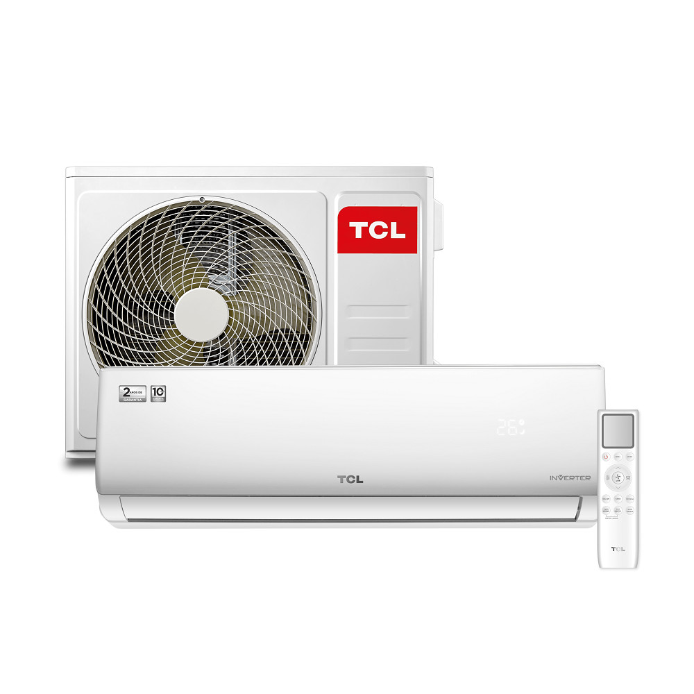 Ar Condicionado Split Hi Wall Inverter TCL Elite 32000 BTU/h Frio TAC-32CSG2-INV – 220 Volts Ar Condicionado Split Hi Wall Inverter TCL Elite 32000 BTU/h Frio TAC-32CSG2-INV – 220 Volts