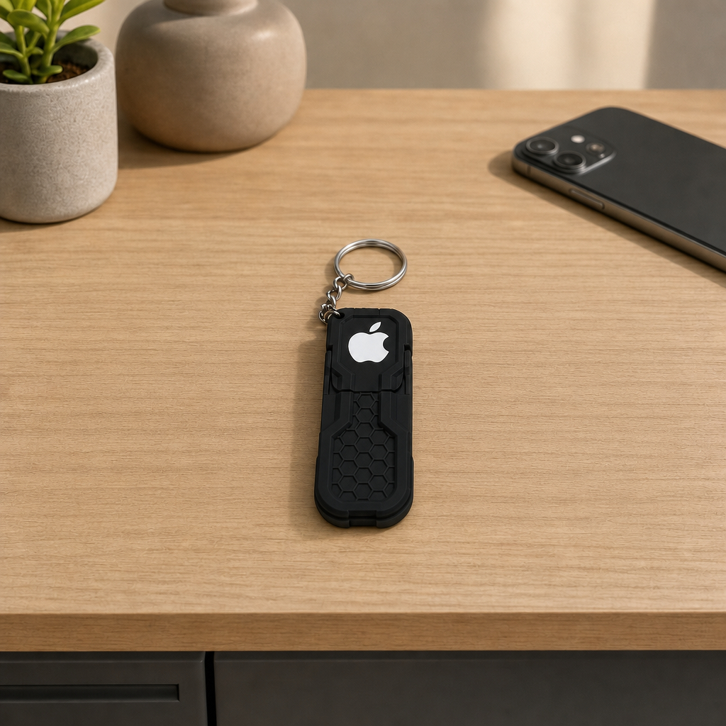 Chaveiro Porta Celular Suporte Grip - Acessório Sustentável PLA Biodegradável Suporte Para Celular iPhone Samsung