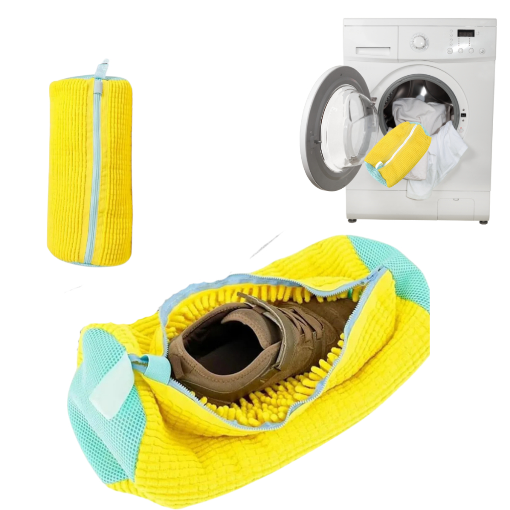 Saco de lavar sapato para máquina de lavar roupa Calçado Tênis Limpeza Protetor Sujeira