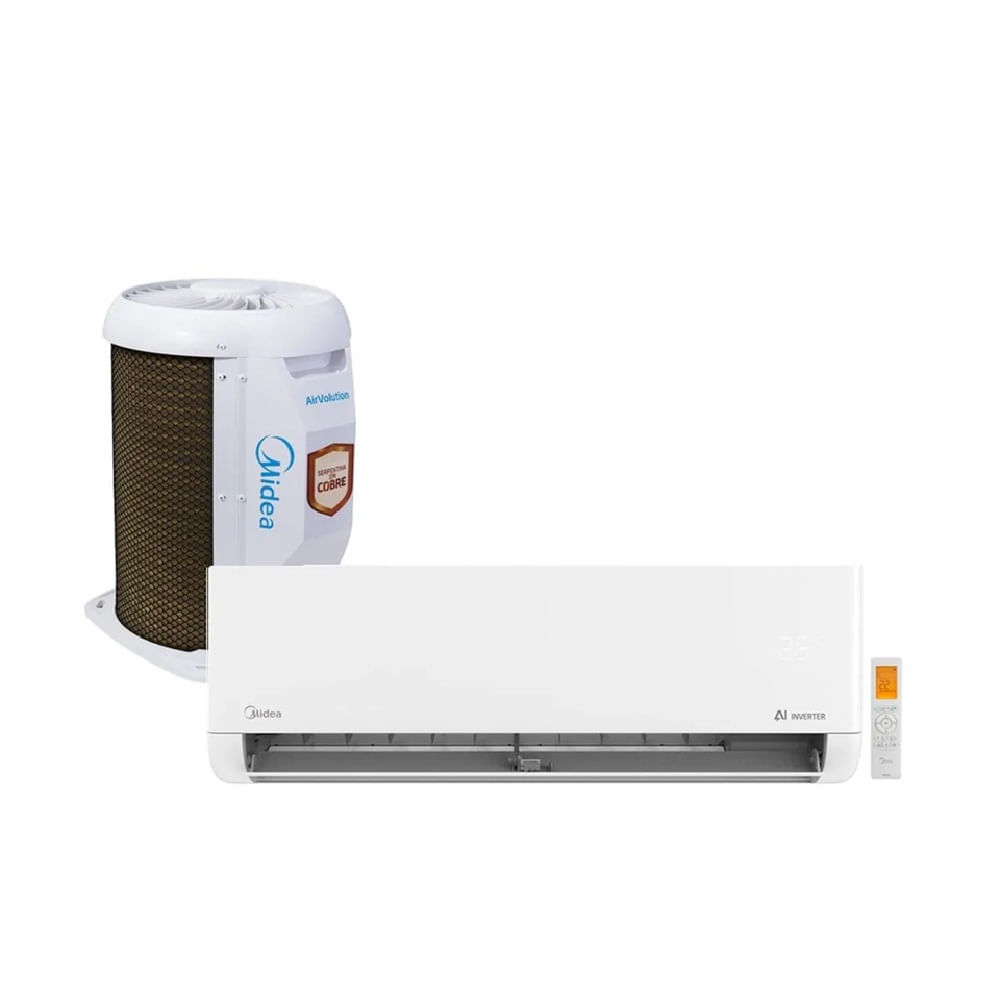 Ar Condicionado Split Midea Inverter AI AirVolution 9000 BTU/h Frio 42EFVCA09M5 - 220 Volts Ar Condicionado Split Midea Inverter AI AirVolution 9000 BTU/h Frio 42EFVCA09M5 - 220 Volts