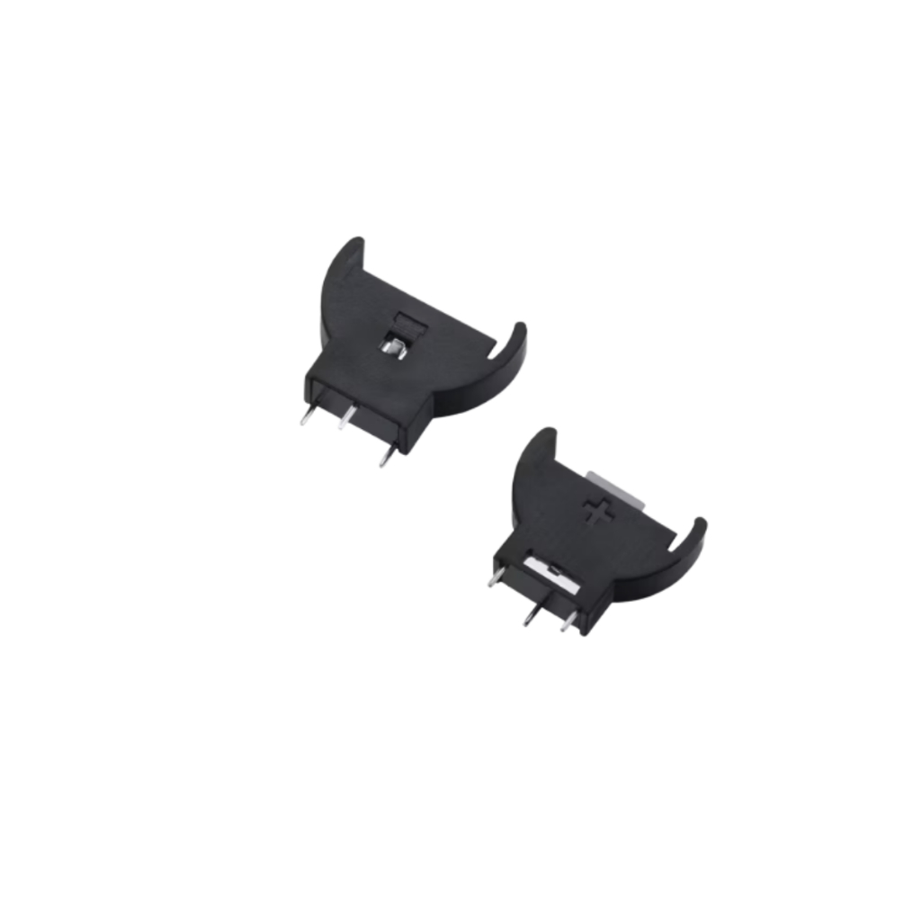1/2 Suporte Vertical para Bateria CR2032 CR2025 CR2016 3V Porta Bateria Tipo moeda Projetos eletronicos, Brinquedos pilh