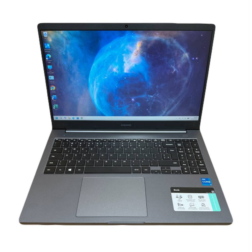 Notebook Samsung I5 1135g7 8gb Ddr4 Ssd M.2 256gb Win 11Vitrine