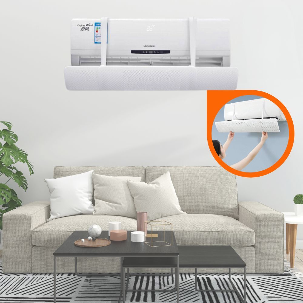 Defletor Ajustável Para Ar Condicionado Split Universal Direcionador de Fluxo de Ar