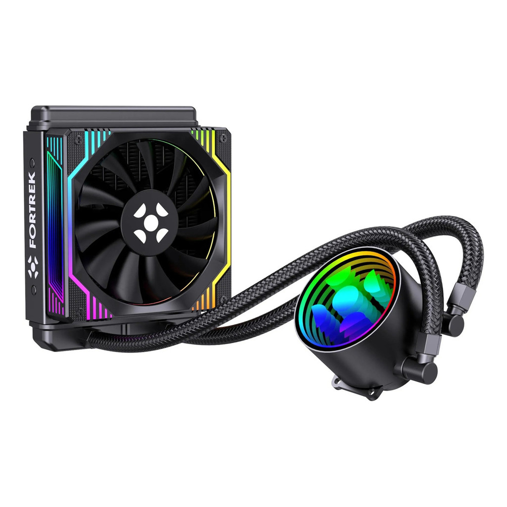Water Cooler Fortrek Breezy Argb 120mm Amd / Intel Preto