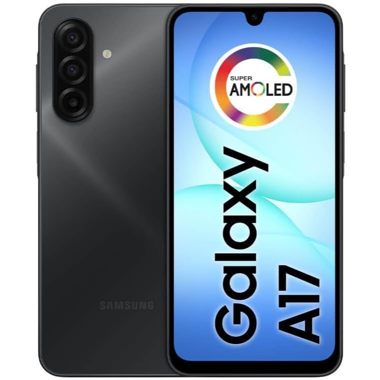 Celular Smartphone Samsung Galaxy A17 128GB 4GB 50MP Tela 6.7" IP54 - Preto