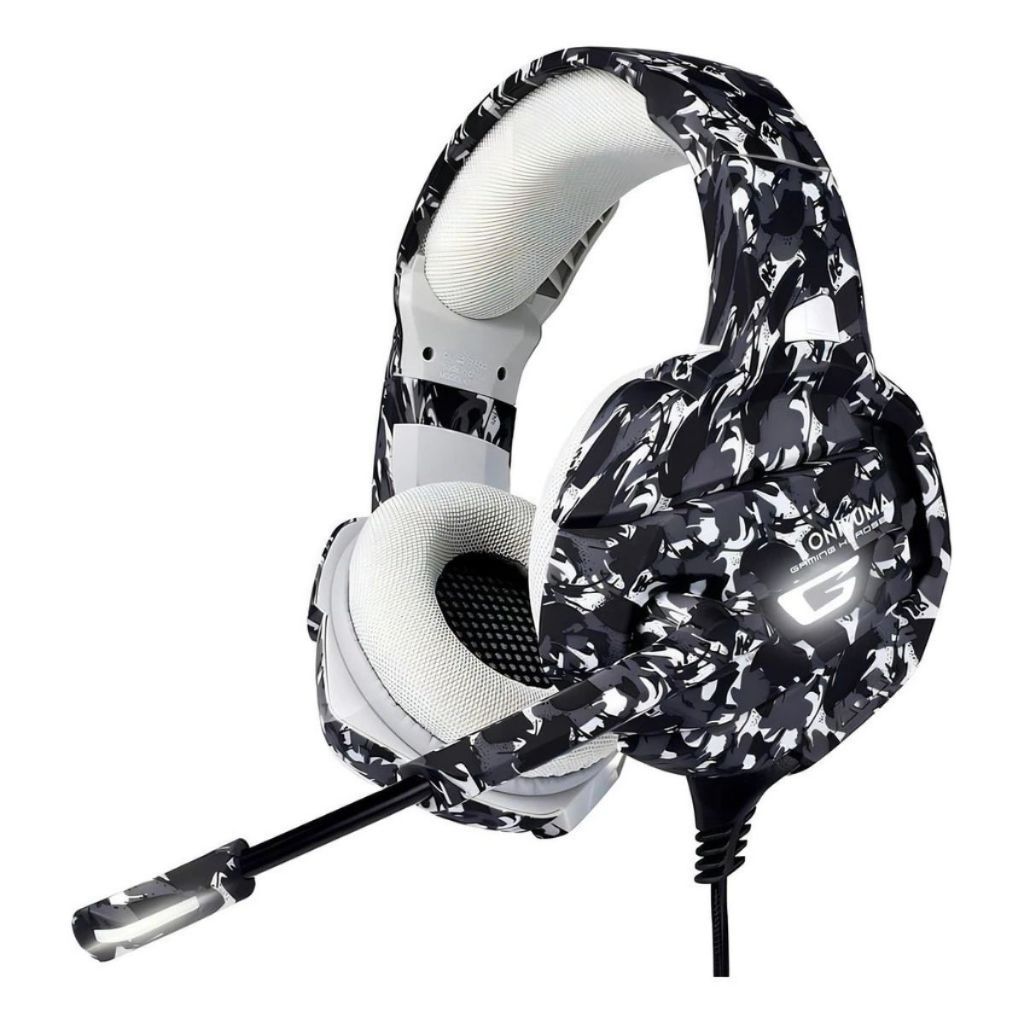 Headset Gamer Onikuma K5 Profissional Camuflado