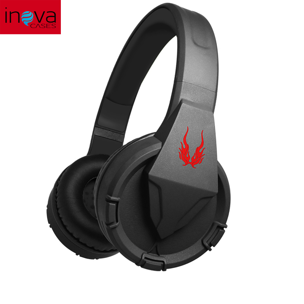 INOVA fone de ouvido bluetooth sem fio Headset Gamer Microfone P2 3.5mm TF Universal KV-6709 INOVA fone de ouvido bluetooth sem fio Headset Gamer Microfone P2 3.5mm TF Universal KV-6709