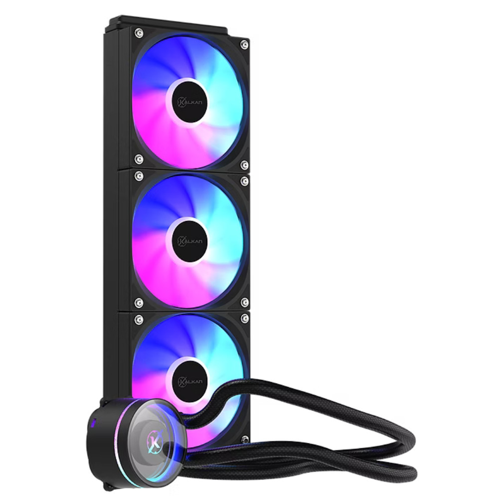 Water Cooler Kalkan Aura Lite 360mm Preto ARGB KLK00099
