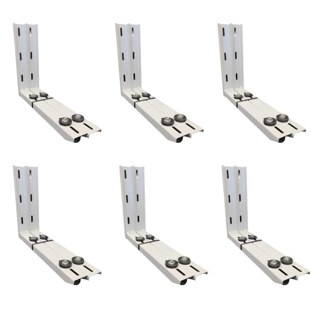 6 pares de suporte Barril 450MM para ar condicionado split 7000 9000 e 12000 btus