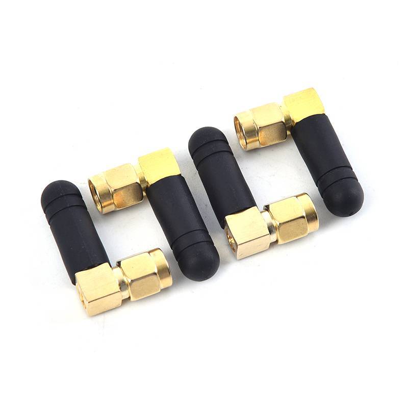 CC 2 Pcs Mini Borracha 3dBi 2.4ghz Antena WIFI SMA Antenas De Roteador Macho BR