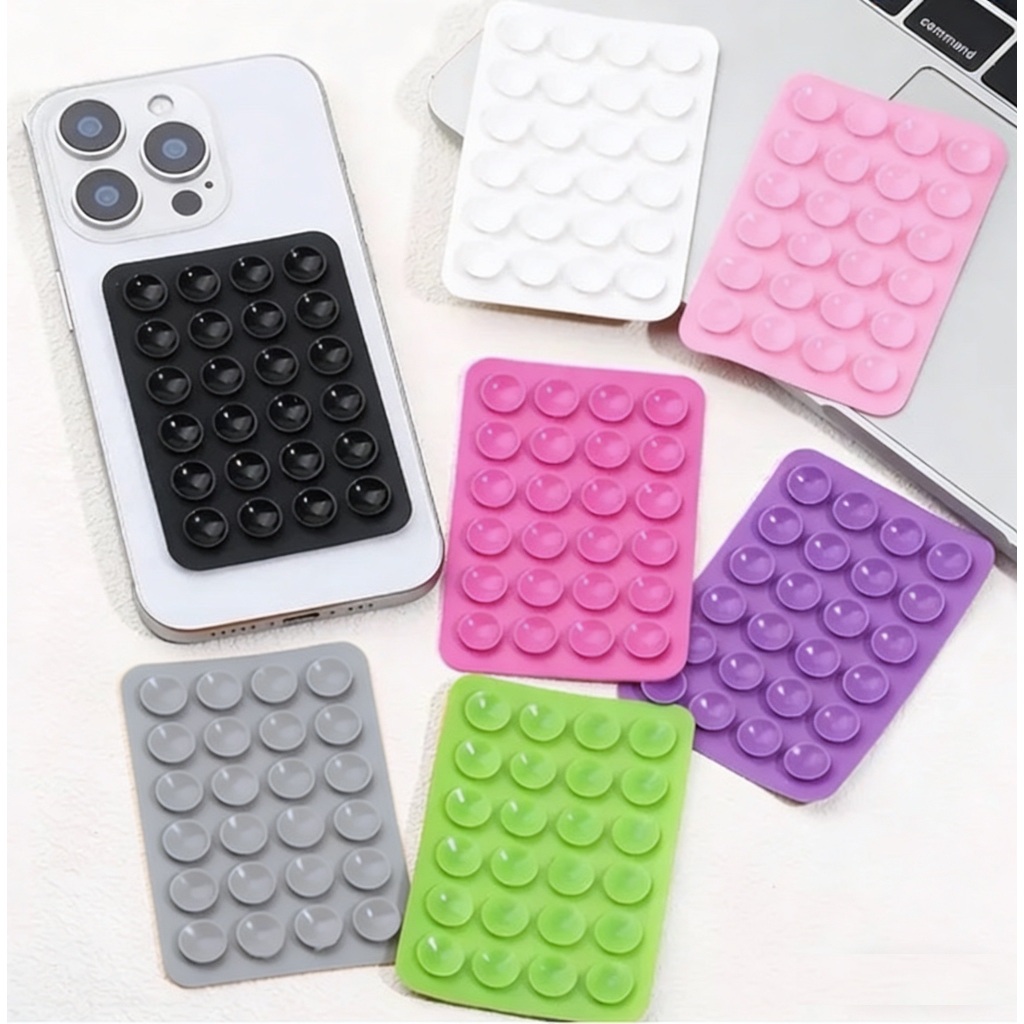 Capa de celular com ventosa, ventosa de silicone autoadesiva sem perfuração, suporte para celular