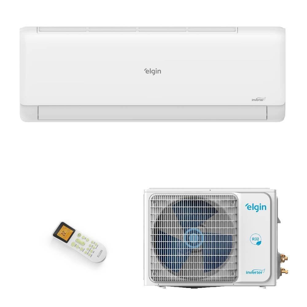 Ar Condicionado Split Elgin Eco Inverter II Wi-Fi 18000 BTUs Quente e Frio 220V HJQE18C2CC Ar Condicionado Split Elgin Eco Inverter II Wi-Fi 18000 BTUs Quente e Frio 220V HJQE18C2CC