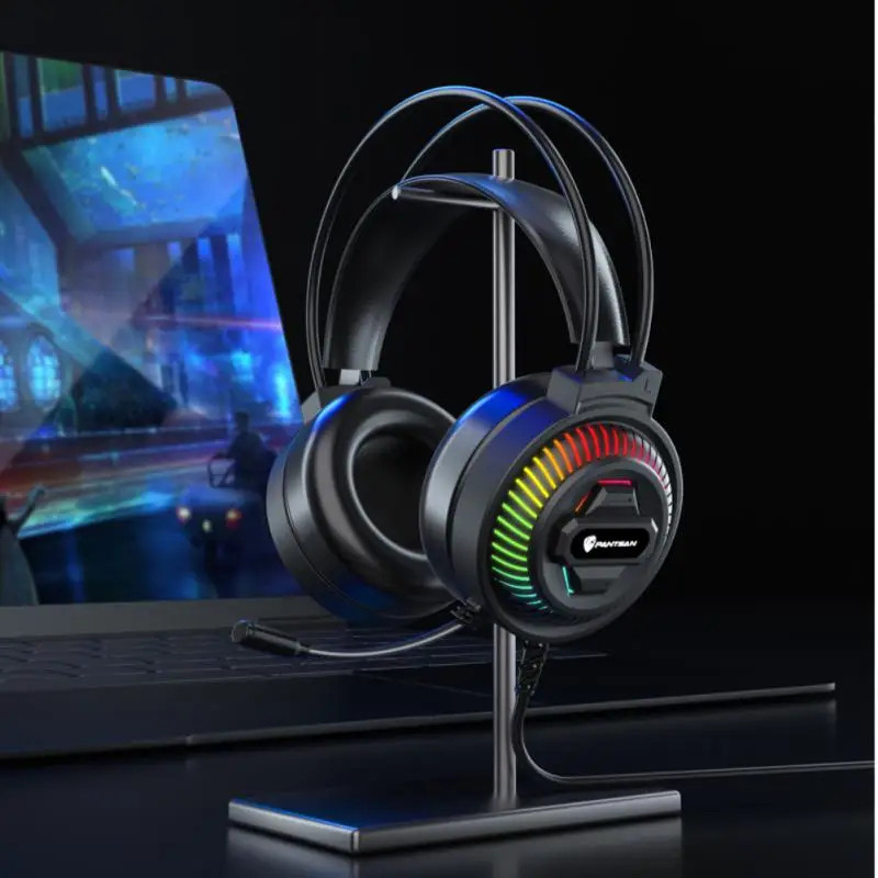 Headset Gamer Over-Ear Delta F7140 Fone USB Confortável Com Microfone Aitek Headset Gamer Over-Ear Delta F7140 Fone USB Confortável Com Microfone Aitek