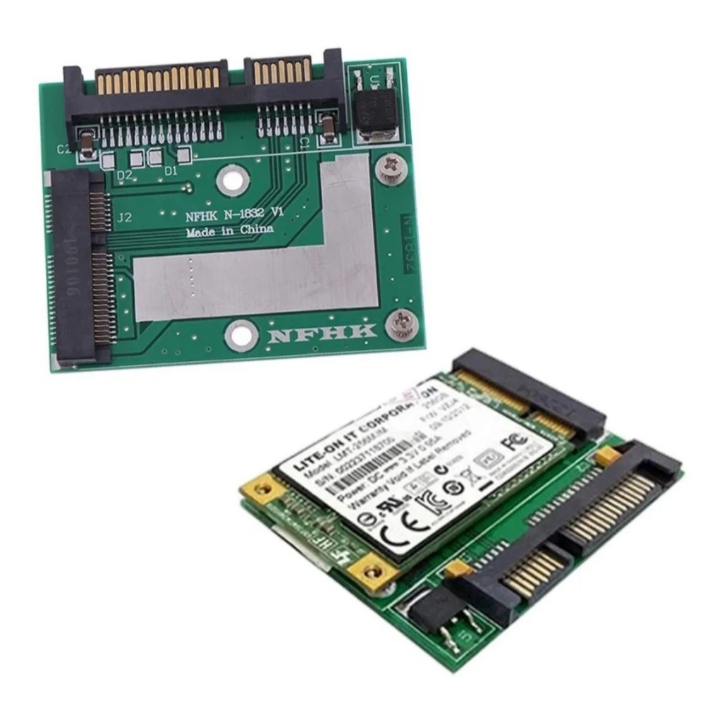 Adaptador Msata SSD para Sata HD SSD 2,5
