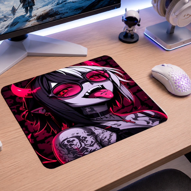 Mousepad Gamer Pequeno 30x20 Mouse Pad Gamer Estampado Base Antiderrapante Alta Durabilidade
