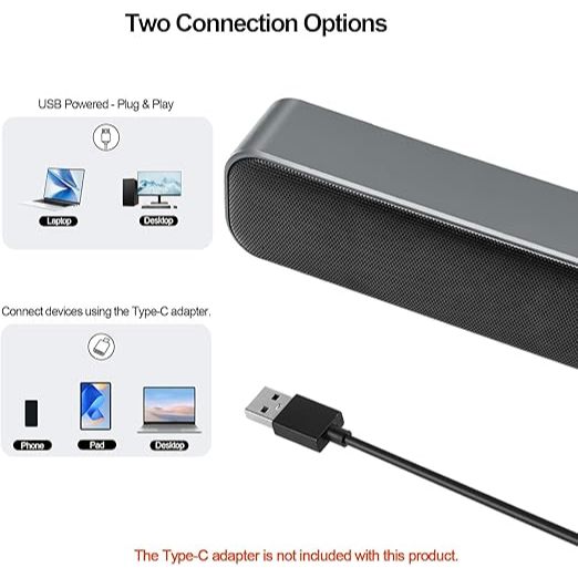 Caixa de som USB para computador / PC / notebook / laptop