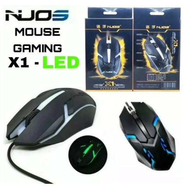 Mouse Com Fio RGB Luminoso Para Jogos Ou Trabalho Gamer, Alta Precisão e Desempenho Para Gamers