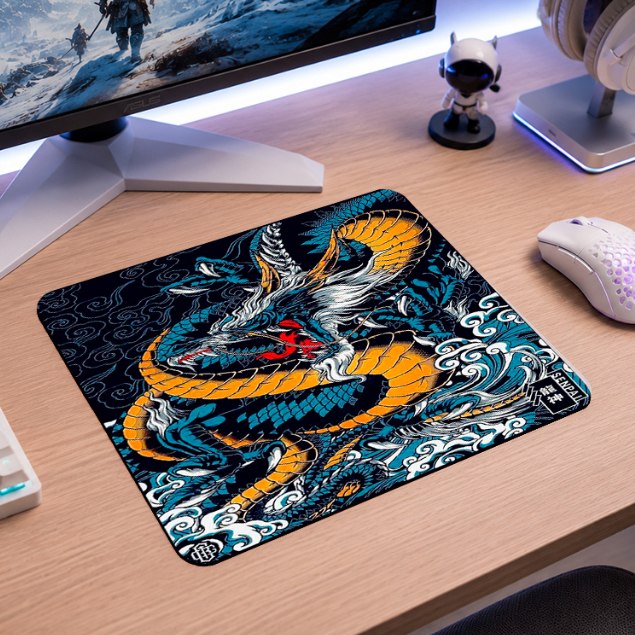 Mousepad Gamer Pequeno 30x20 Mouse Pad Gamer Compacto Premium Base Borracha Natural