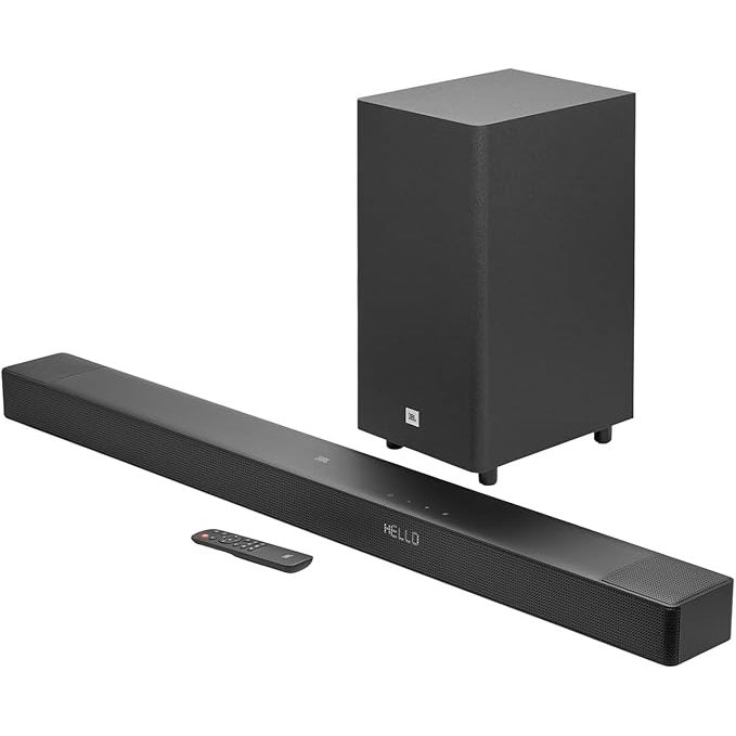 Soundbar JBL Cinema SB595 Wireless 3.1.2 Canais, Dolby Atmos, Subwoofer Sem Fio