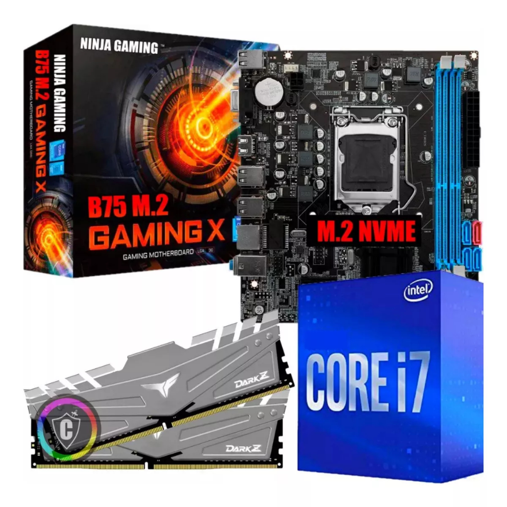 Kit Upgrade Gamer - Intel Core I7 3.8ghz + B75 + 16gb De Ram
