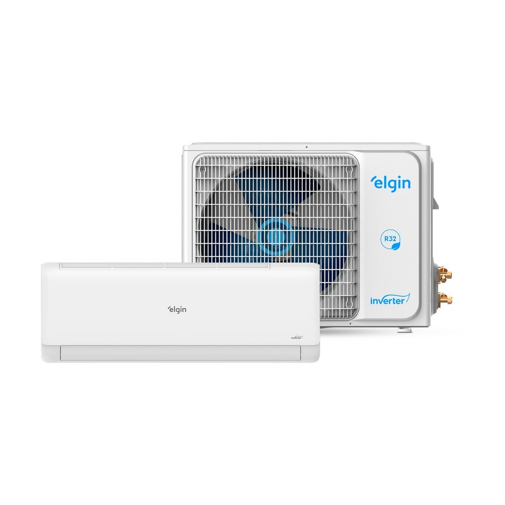 Ar Condicionado Elgin Split Hi Wall Eco Inverter Iii 12000 Btu Frio Wi-fi Hjfc12c2wgcg Branco 220