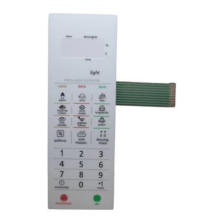 Membrana Teclado Microondas Panasonic NNST369