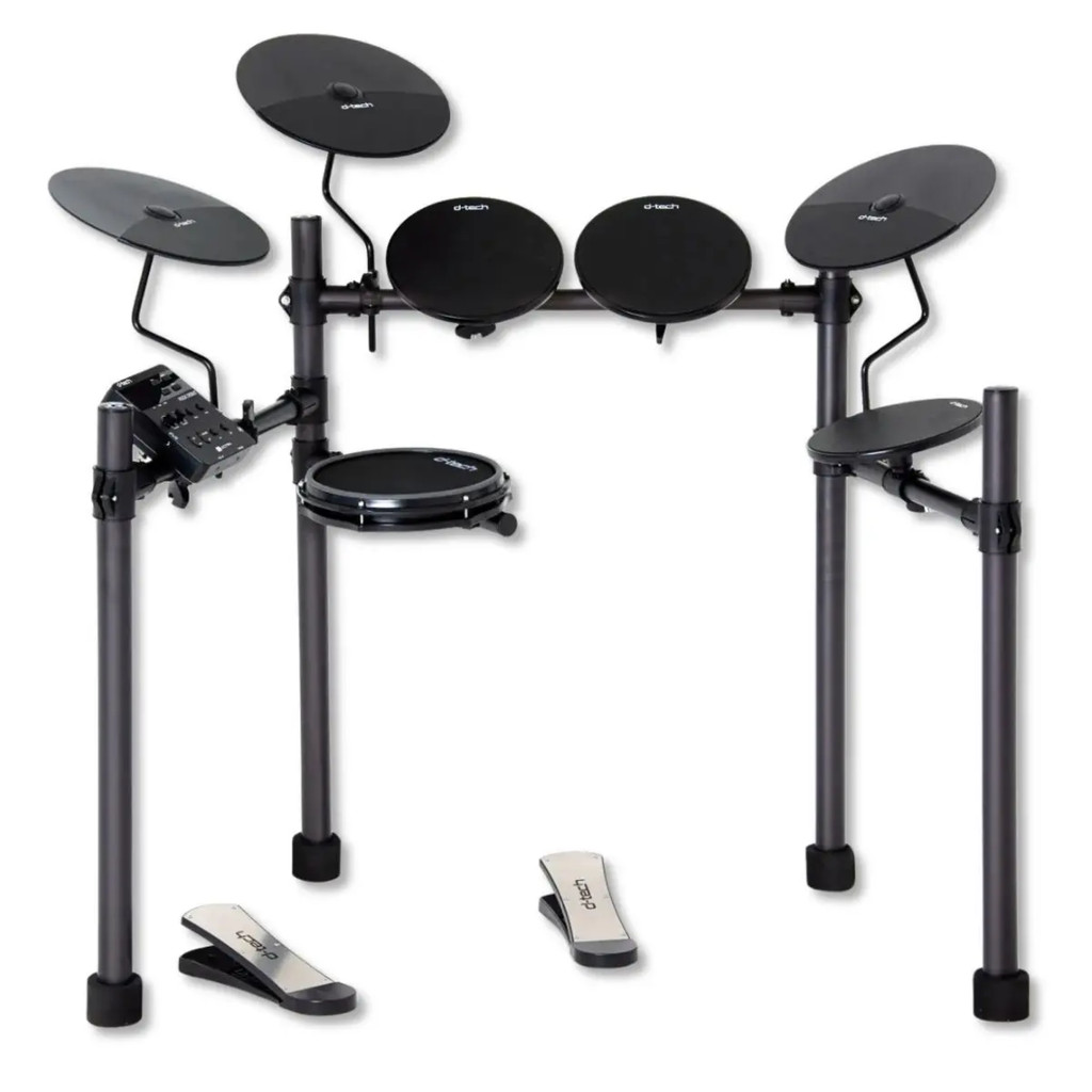 Bateria Eletrônica D-tech Electra PC Com Caixa Dual Zone