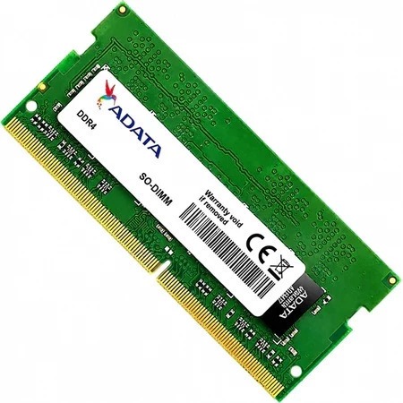 Memória RAM 8GB Ddr4 3200MHZ ADATA/XPG/CRUCIAL/FORZA para Notebook/Laptop SODIMM 1.2v (1X8)