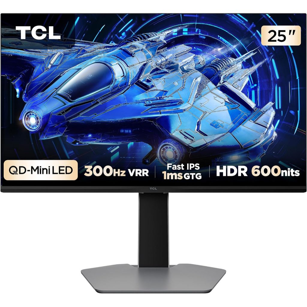 Monitor Gamer TCL 25" QD-Mini LED 300Hz 1ms 25G64 Monitor Gamer TCL 25" QD-Mini LED 300Hz 1ms 25G64