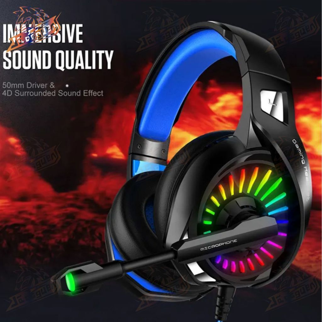 headset Headphone Fone de ouvido gamer com microfone para PC jogos Computador