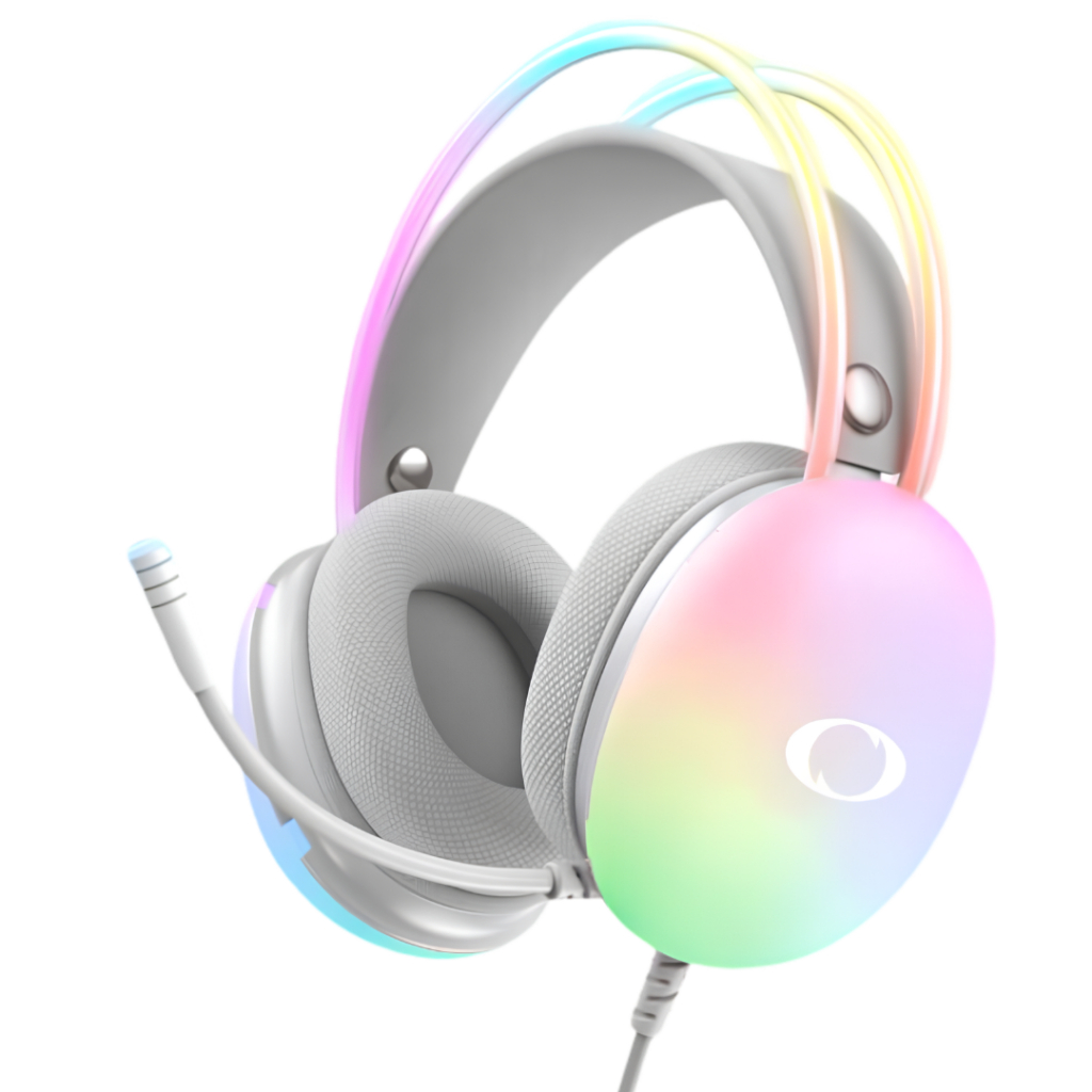 Headset Gamer Com Fio RGB LED Microfone USB P2 50mm Estéreo Onistek Para PC PS4 Xbox Notebook Headset Gamer Com Fio RGB LED Microfone USB P2 50mm Estéreo Onistek Para PC PS4 Xbox Notebook