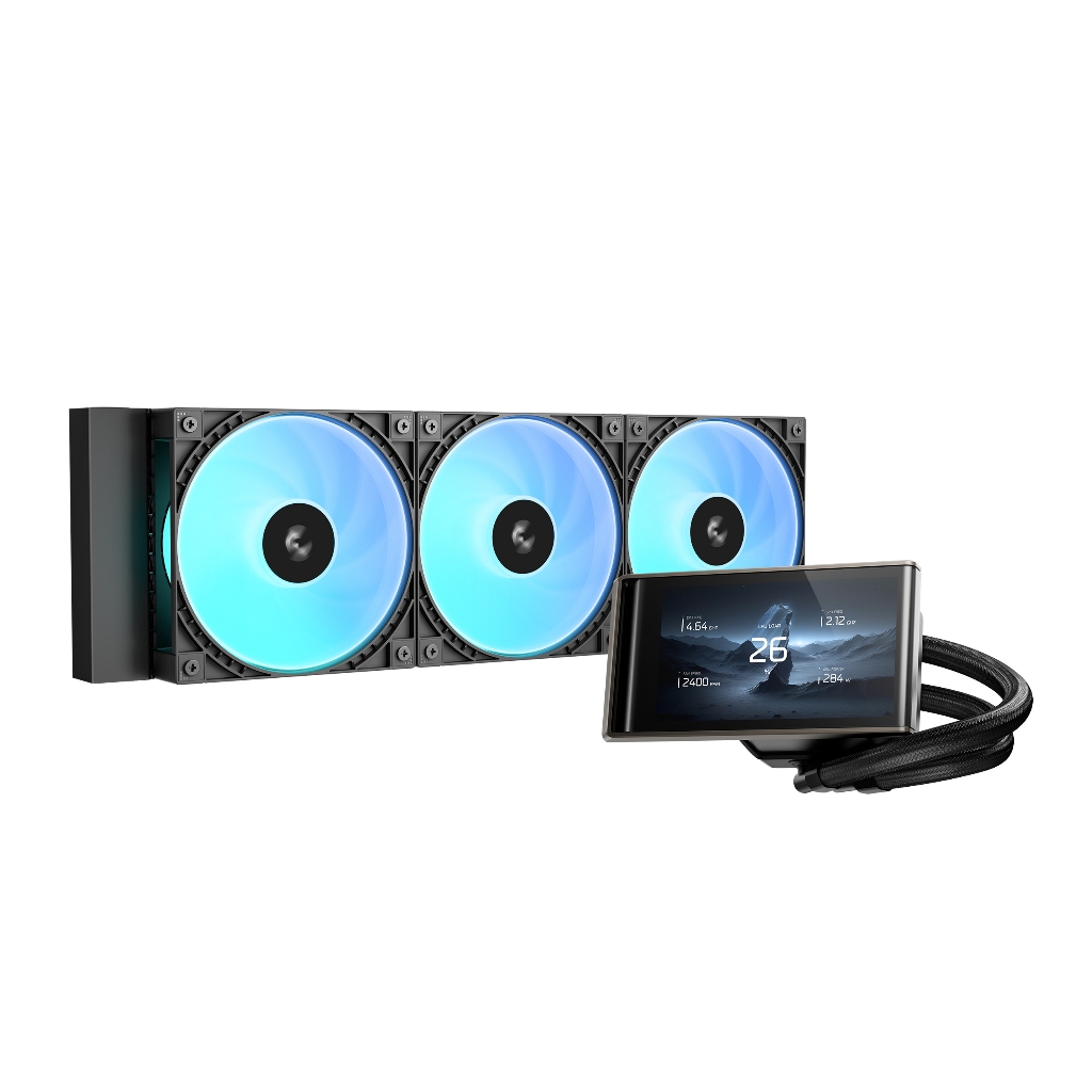 WATER COOLER DEEPCOOL VISION LT360 PRETO ARGB LT360VISION-BKAMMC-G-1 DEEPCOOL