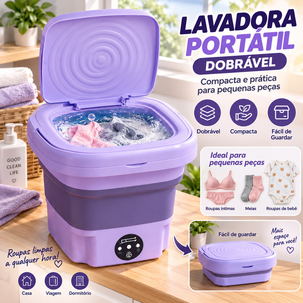Mini Máquina de Lavar Roupas 11 llitro 110V/220V Centrifuga Dobrável Portátil Moderna Para Roupas