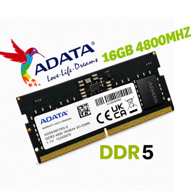 Memória Ram Para Notebook 16gb Ddr5 4800mhz 5600mhz Cl40 Sodimm ADATA/SAMSUNG/HANA ELETRONIC/SK HYNIX/CRUCIAL