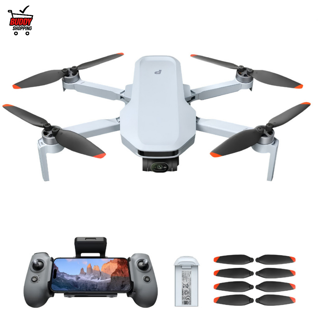 Drone com Câmera Potensic ATOM 2 8K 48MP 4K HDR AI Track GPS 32min Gimbal 3 Eixos