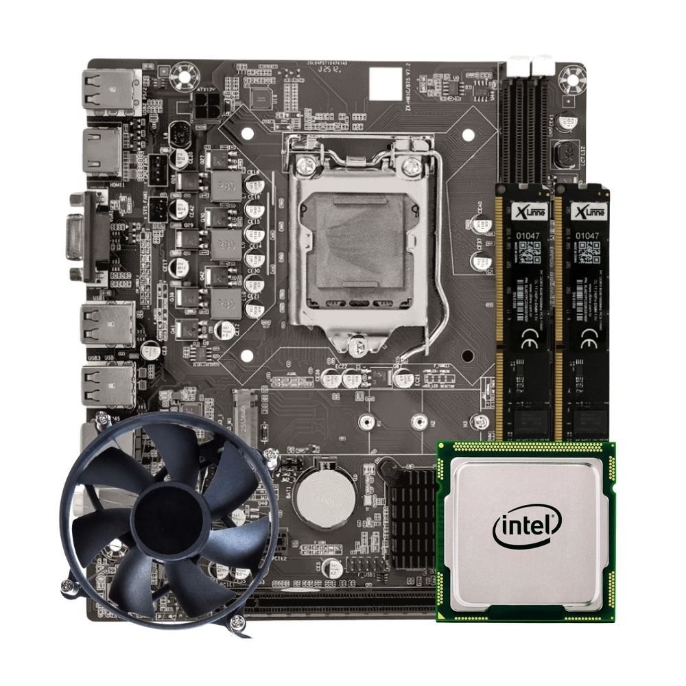 Kit Upgrade, I5 3470 + Placa Mãe 1155 + 16GB DDR3 + Cooler