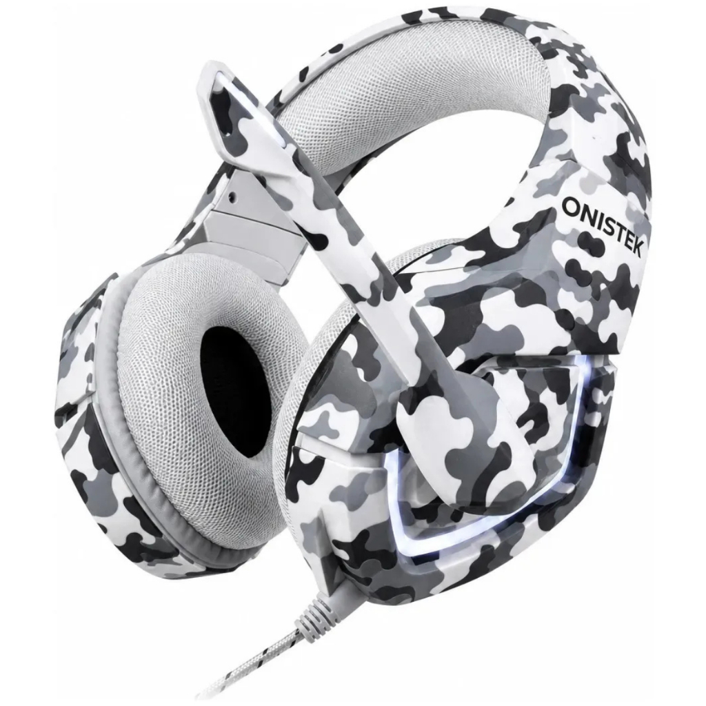 Headset Gamer Onistek ON-FN601 50mm Com Microfone PC PS4 Xbox One P2 USB