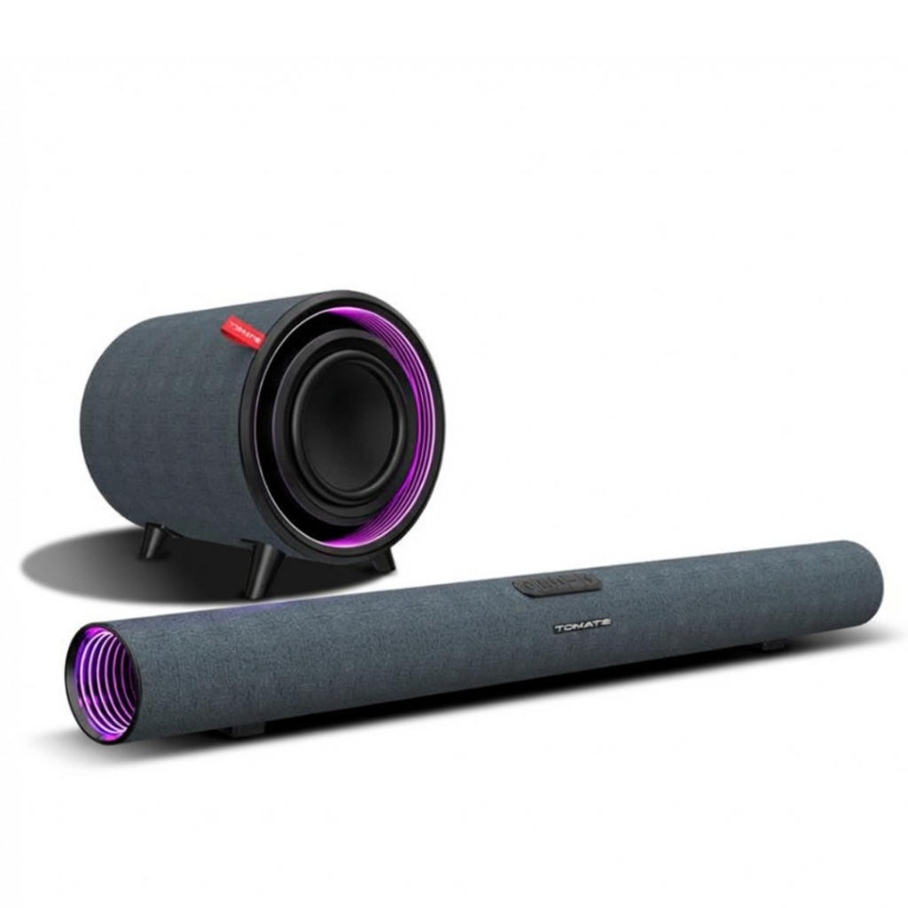 Soundbar Bluetooth Subwoofer 5.3 170W RMS 2.1 Óptico Home Teather Caixa de Som