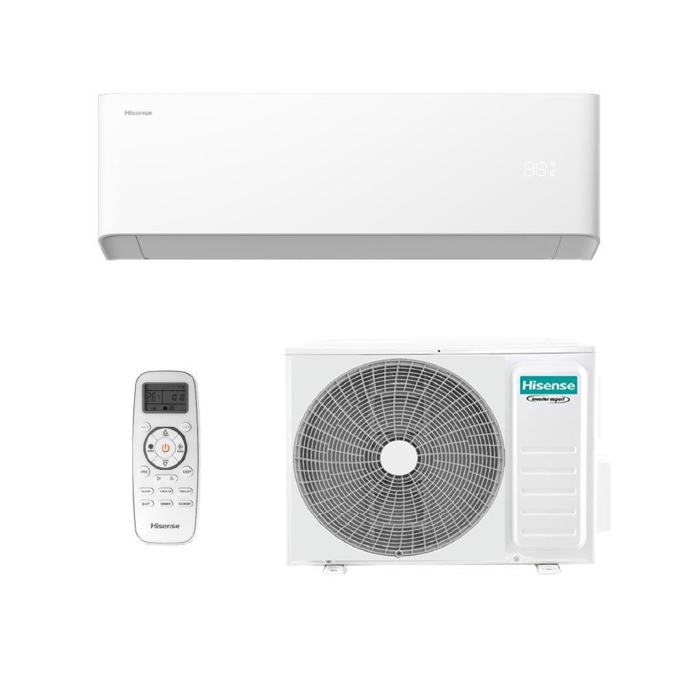 Ar Condicionado Split Hi Wall Hisense Hi-Efficiency Inverter 9.000 Btus Frio 220V R-32