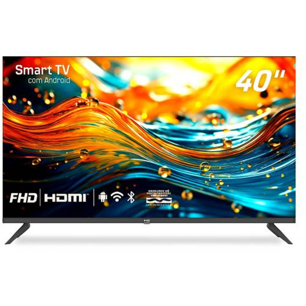 Smart TV HQ 40 FHD 4K Android Smart HQS40NKHM