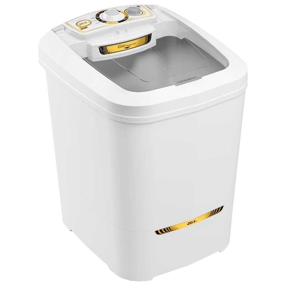 Tanquinho/Máquina de Lavar Roupas Semi-Automática 20,5Kg Newmaq Branca