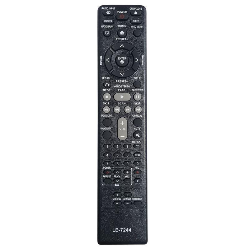 Controle Remoto Compatível com LG Dh4130s Ht502sh Home Theater LE-7244