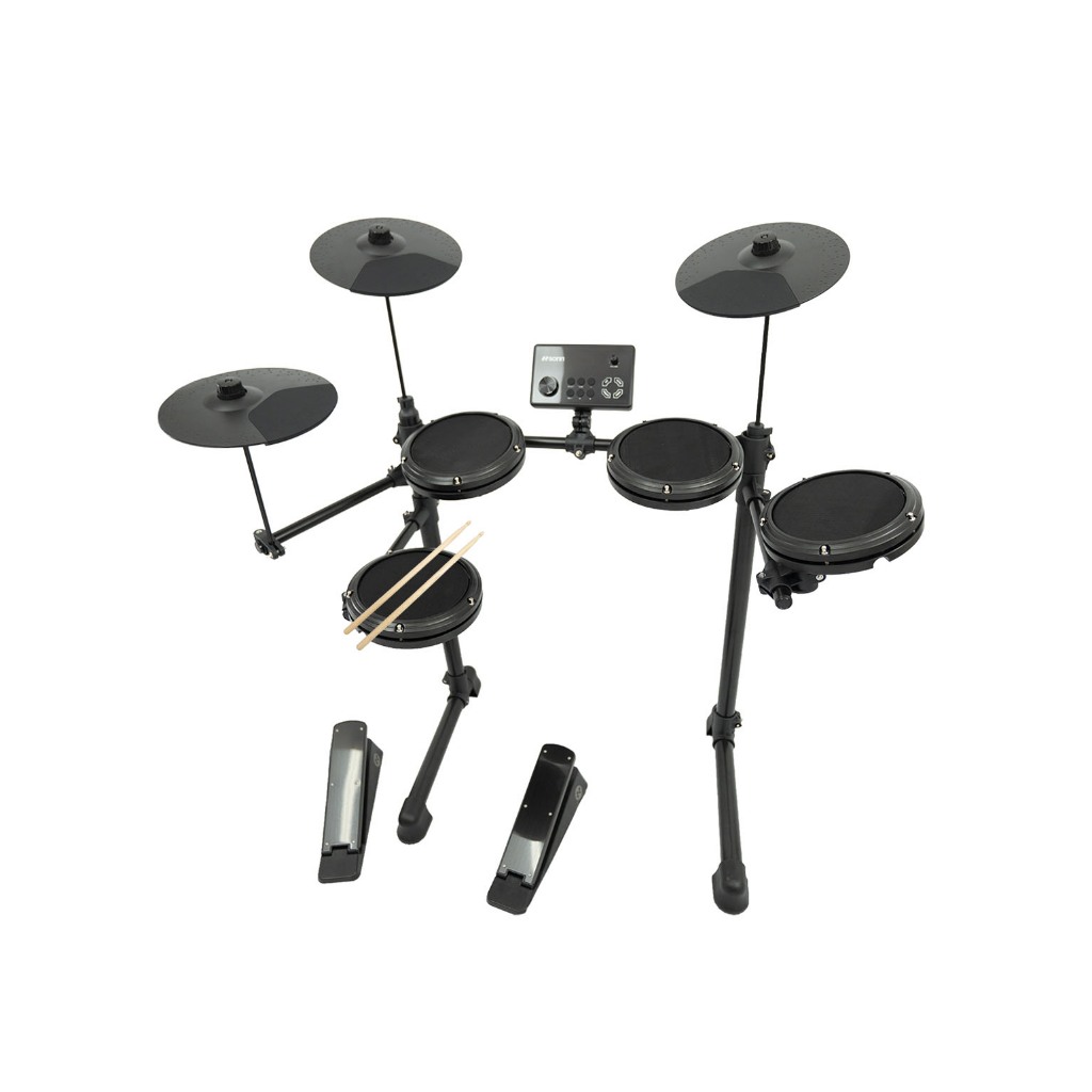 Bateria Eletrônica SONN SN-200F 7 Pads 165 Timbres USB MIDI entrada Fone de Ouvido Função Metrônomo Sensibilidade