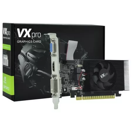Placa de Vídeo NVIDIA GeForce VXPRO GT 730 4GB DDR3 128 Bits Low Profile - VXGT730LP-4GD3-A