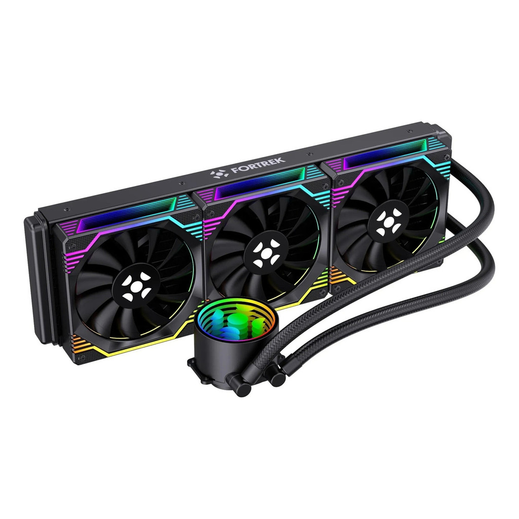 Water Cooler Fortrek Breezy Argb 360mm Amd / Intel Preto