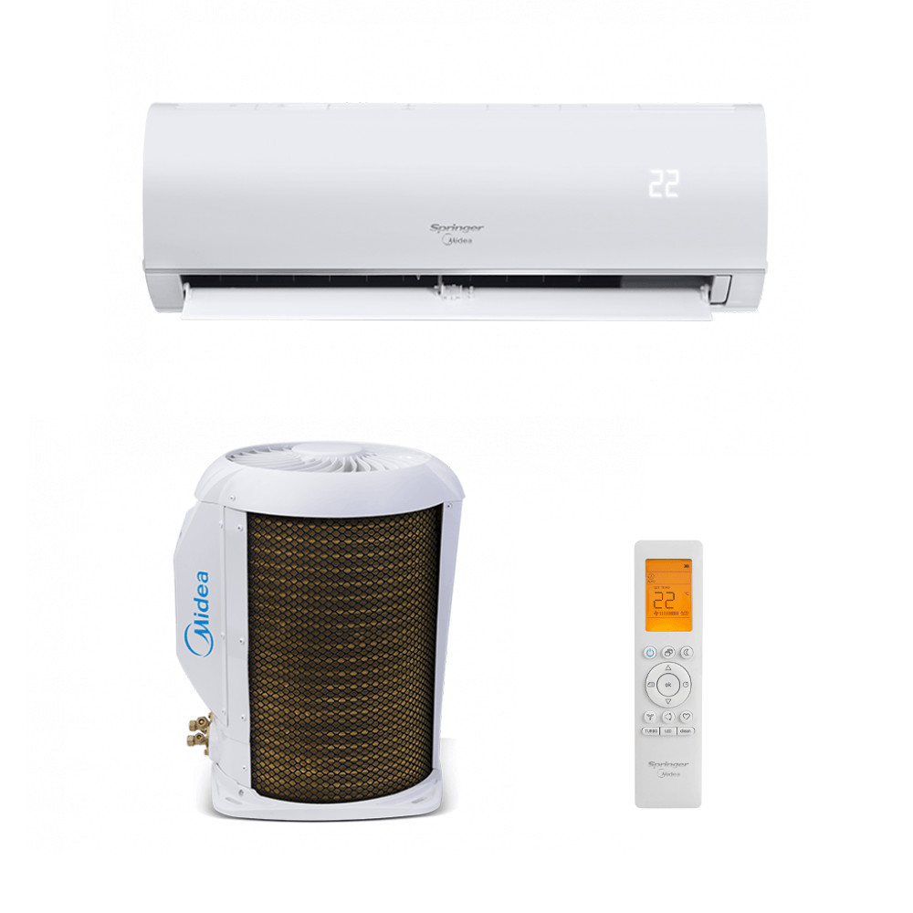 Ar Condicionado Split Hi Wall Springer Midea Airvolution 22.000 Btus Frio 220v R-32 Ar Condicionado Split Hi Wall Springer Midea Airvolution 22.000 Btus Frio 220v R-32