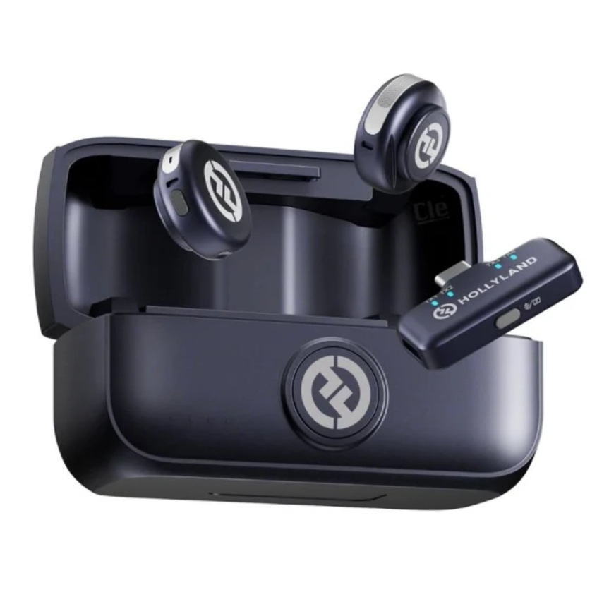 Microfone Sem Fio Hollyland Lark M3 2TX 1RX Usb-c Preto