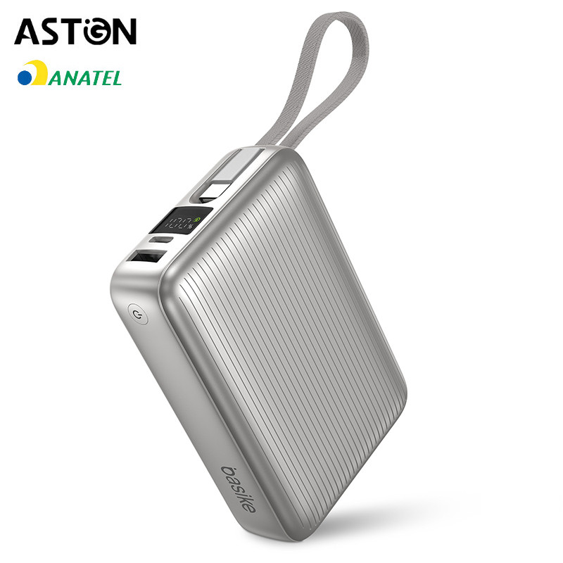 Astgn X Basike Carregador Portátil 20000mAh - Carregamento Rápido 45W Power Bank Carregador Saída dupla Astgn X Basike Carregador Portátil 20000mAh - Carregamento Rápido 45W Power Bank Carregador Saída dupla