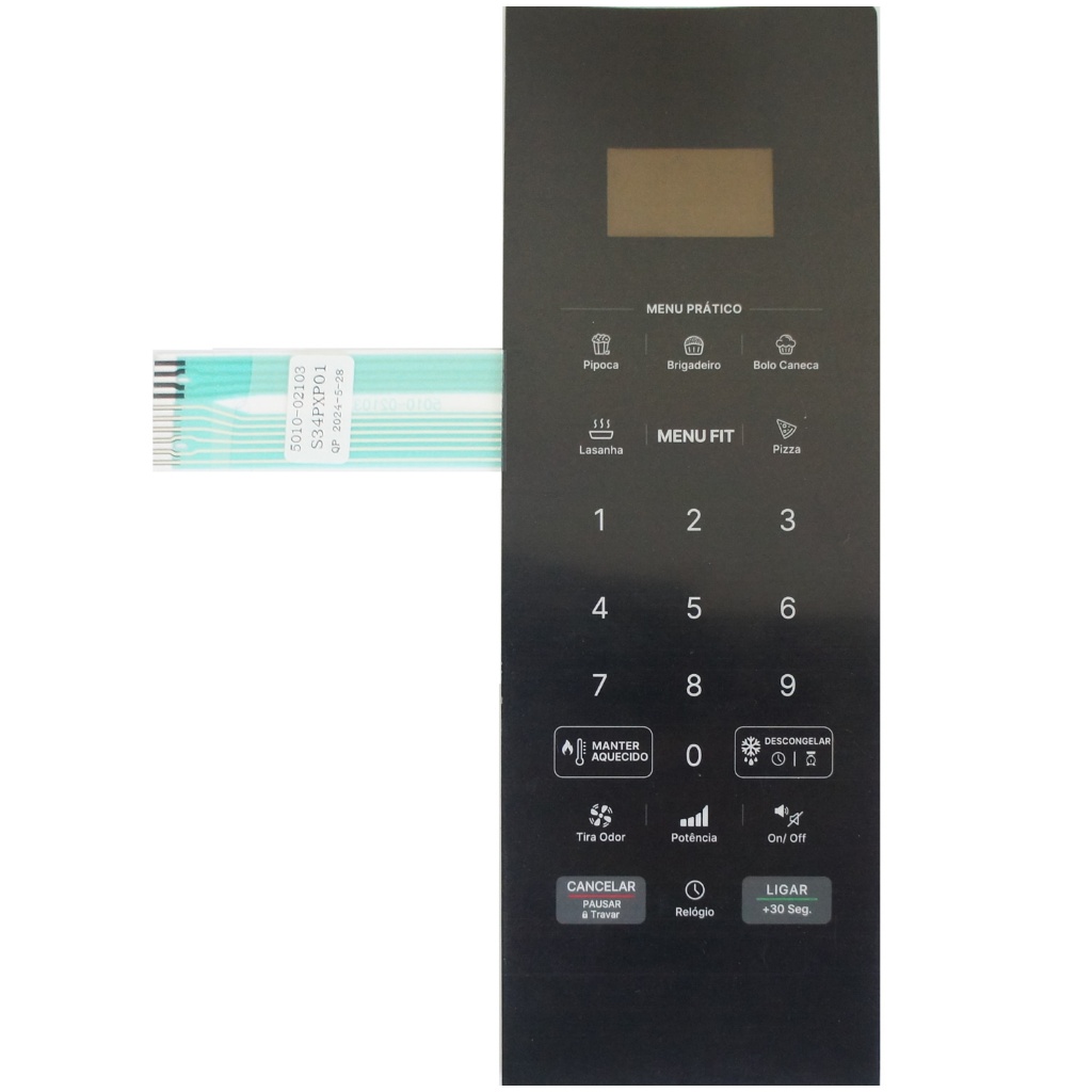 Membrana Compatível Para Micro-ondas Philco Pm 36 Preta