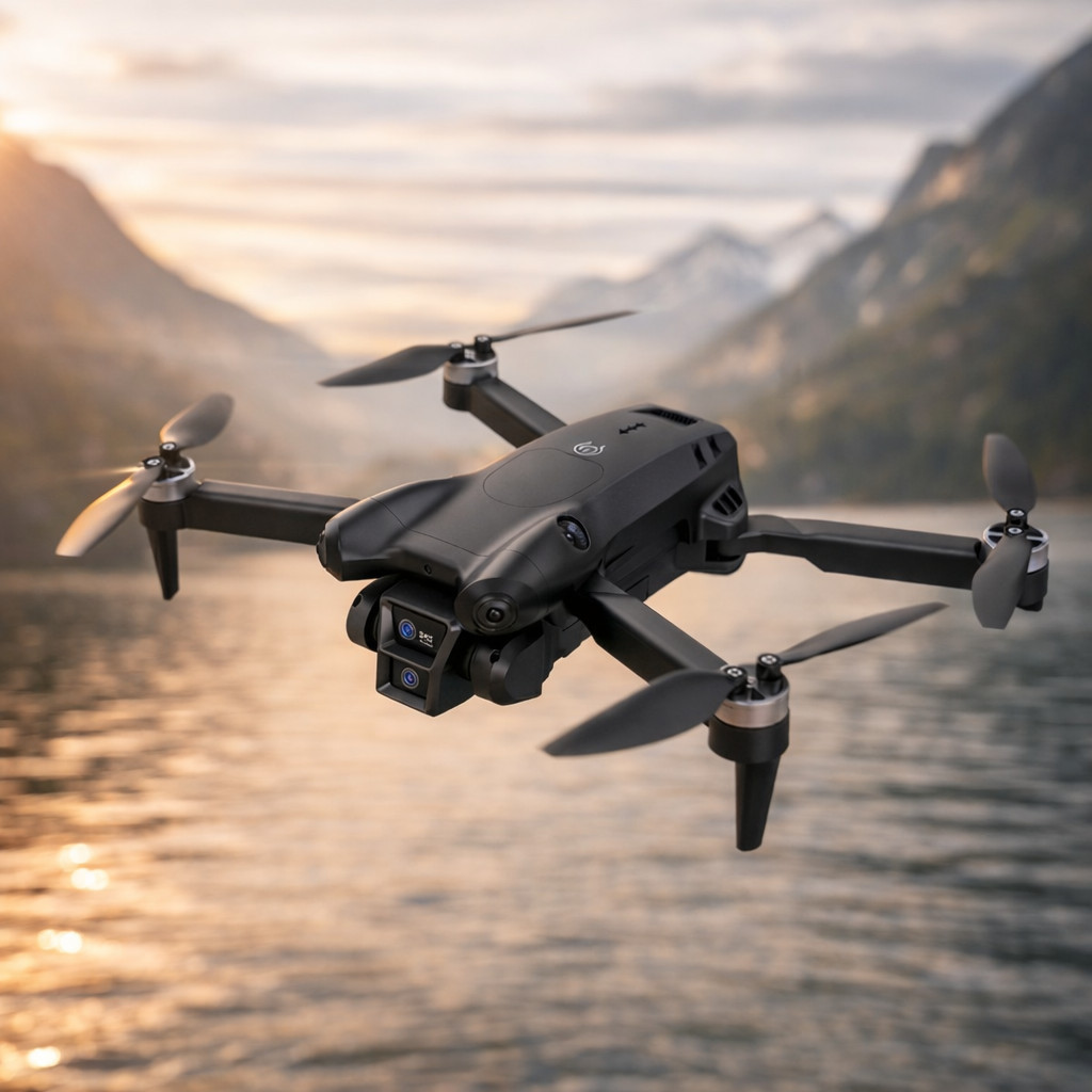 Drone S101 Max 4K Câmera Dupla FPV Dobrável com Controle